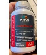 Primal Labs CardioRelax AO - Heart Health Cardiovascular Support (60 Cap... - $49.25