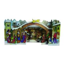 3D Christmas Nativity German Advent Calendar - $19.98