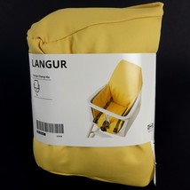 IKEA Langur Yellow Padded Highchair Cover 603.526.50 High Chair New - $23.59
