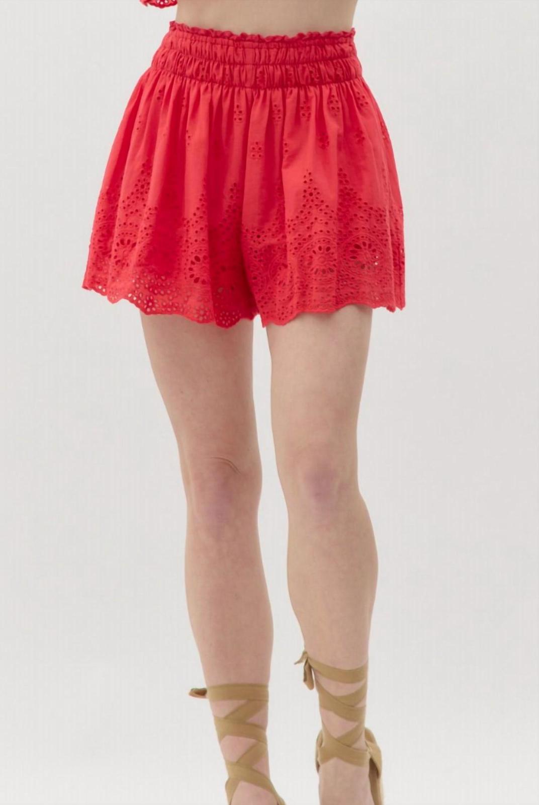 Entro Eyelet Shorts Size S - $36.63