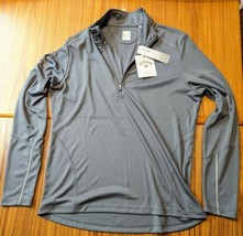 Callaway Women&#39;s  Golf Weather Series Pullover Shirt CGW545 Size M Iron Gate - £20.23 GBP