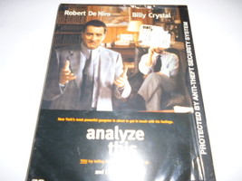 H24 NEW DVD- ANALYZE THIS- ROBERT DE NIRO/BILLY CRYSTAL  - SEALED - $2.63 CAD
