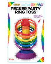 Rainbow Pecker Party Ring Toss - £11.67 GBP