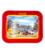 1994 &quot;Sign of Good Taste&quot; Coca-Cola Tray 50&#39;s Diner Scene Artwork by Pam... - £22.69 GBP