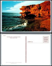 CANADA Postcard - Prince Edward Island, Big Rock Cave at Cavendish Beach N22 - $2.96