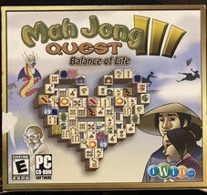 Mah Jong Quest Iii Balance Of Life Pc CD-ROM Video Computer Game - £3.18 GBP