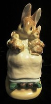 Beatrix Potter Mommy Baby Bunny Bank - ENESCO - £19.22 GBP