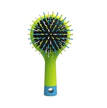 Mia Happy Brush, 2-in-1 Detangling Brush + Mirror, Bright Lime Green, fo... - $8.12 CAD