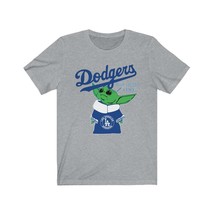 Baby Yoda-Los Angeles Dodgers T-shirt-Star Wars-The Mandalorian-Unisex T... - $19.21