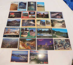 Craters of the Moon, Idaho, Coeur D&#39;Alene Vintage Post cards Postcards lot of 22 - £20.56 GBP