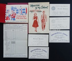 Lot 1959/62 Vintage Patrick Loftus Catholic School Photos Report Cards Phila Pa - £38.37 GBP