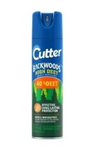 Cutter Backwoods High DEET Insect Repellent, 40% DEET, Repels Mosquitoes... - $254.95 MXN