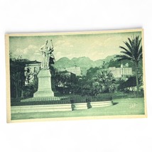 Vintage Tucks Postcard Menton Monument Commemorating Reunion To France R... - $6.84 CAD