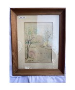 1323	Lynda Wilson Vintage Water Color Painting - £506.19 GBP