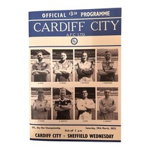 Cardiff City v Sheffield Wednesday Football Programme. 29 / 3 / 2025 - £6.22 GBP