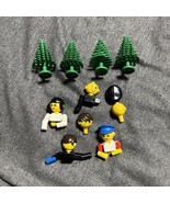 Lot Of Vintage 1970&#39;s LEGO Homemaker Family Maxifigures And Trees - £19.60 GBP