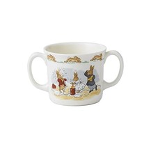 Bunnykins by Royal Doulton 2 Handled Hug-A-Mug, Earthenware, Multi-Colour  - $65.00