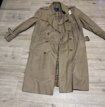 Burberry Burberrys&#39; Trench Coat Kensington Nova Made in England Sz 38 Re... - $202.95