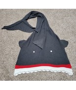 Crochet Wearable Hooded Shark Blanket 6ft Adult Teen Size - $19.99