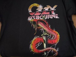 OZZY OSBOURNE - 2021 Distressed Serpent and Sword T-shirt ~Never Worn~ XL - £13.99 GBP+