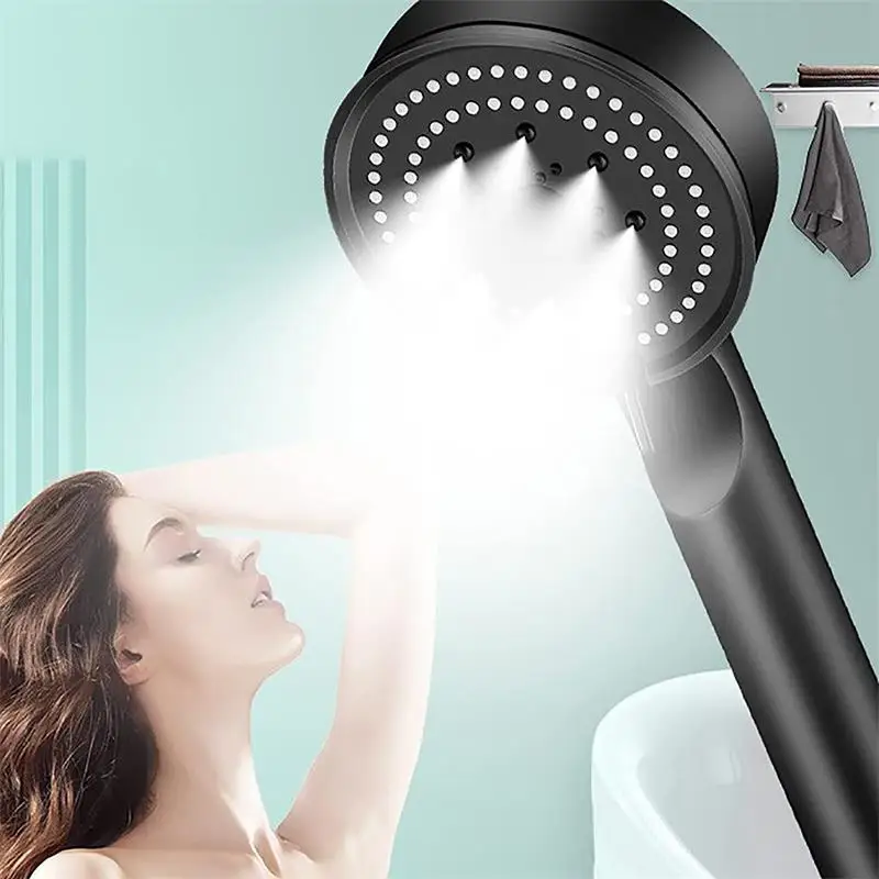 House Home 5 Modes Adjustable Shower Head High Pressure Shower Multifunction Lar - £20.44 GBP