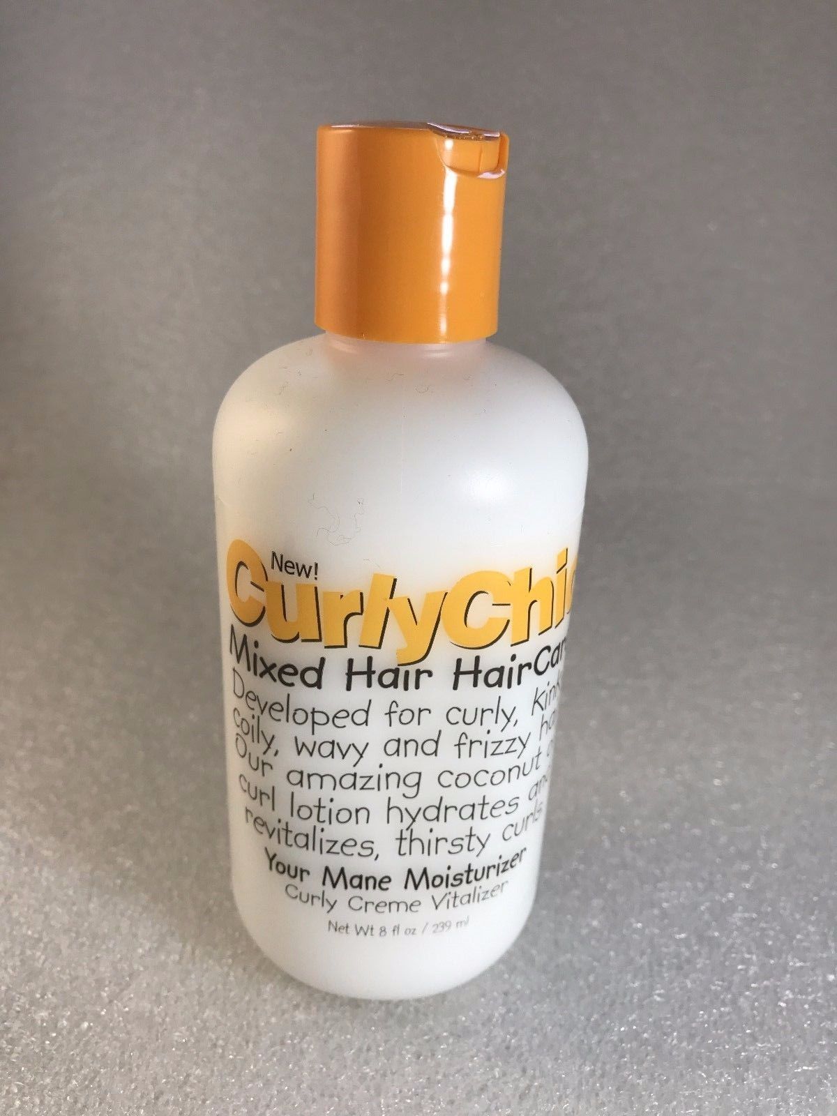 CURLY CHIC MIXED HAIR CARE YOUR MANE MOISTURIZER CURLY CREME VITALIZER 8... - $4.99