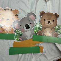 Gueevin Jungle Safari Animal Party Decorations Baby Shower Table Decor S... - $18.30