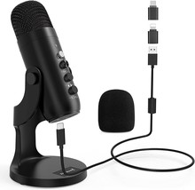 Plug-And-Play Gaming Microphones For Ps4 From Zealsound, A Usb Microphone, And A - £34.32 GBP