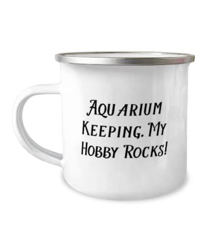 Perfect Aquarium Keeping, Aquarium Keeping. My Hobby Rocks!, Fun Holiday 12oz Ca - $19.55