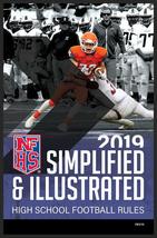 2019 NFHS Football Rules Simplified &amp; Illustrated National Federation of State H - £15.69 GBP