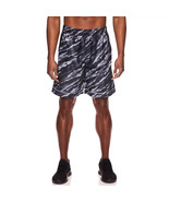 And1 Men&#39;s Basketball Shorts Black Camo XL Pockets Drawstring Stretch Wa... - $18.37