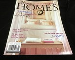 Romantic Homes Magazine January 2013 7 Bedroom Styles to Make You Dream - $12.00