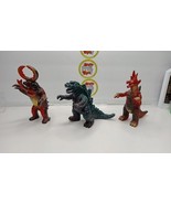 Popy Bandai Godzilla Titanosaurus And Noko Girin Lot Of 3 Figures - $300.00