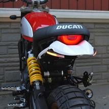 NRC Ducati Scrambler Desert Sled LED Turn Signal Lights &amp; Fender Eliminator - £145.47 GBP