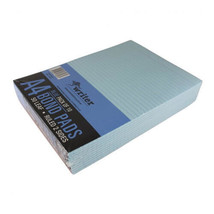 Writer Premium A4 2-Sided Ruled Office Pad (10-Pack) - Blue - $45.84