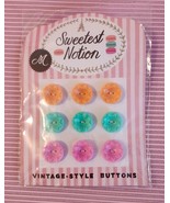 Mollie Makes Sweetest Notions Vintage Style Buttons Nip - £8.78 GBP