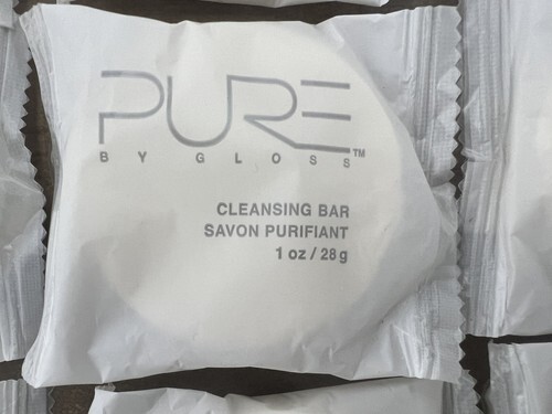 25 Bars Pure By Gloss By Gilchrist &amp; Soames Cleansing Bar Soap Travel Si... - $19.79