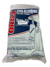 ORECK XL Type CC Hypo-Allergenic Vacuum Cleaner Bags CCPK8DW. 8 Bags In ... - $14.75