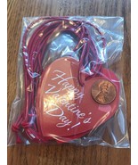 NEW 5 HAPPY VALENTINES DAY HEART PRIMITIVE HANG TAGS Ships N 24h - $13.26 CAD