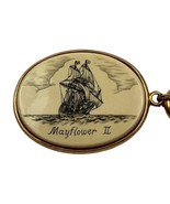 Mayflower II Keychain Plymouth Plantation Souvenir Plymouth Massachusett... - £7.75 GBP