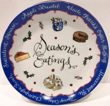 JILL SEALE 4 Dessert Plates Season&#39;s Eatings Collection Boston Warehouse 2004 - £23.28 GBP