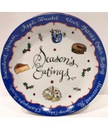 JILL SEALE 4 Dessert Plates Season&#39;s Eatings Collection Boston Warehouse... - £23.73 GBP