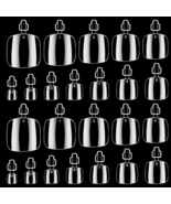 600Pcs Clear Toe Nail Tips,  12 Size Fake Toenails for Acrylic Tips Fals... - €9,22 EUR