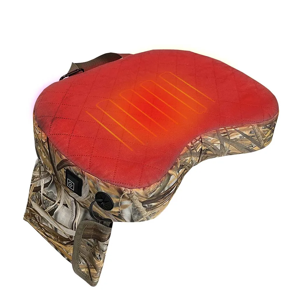 1pc Heated Seat Cushion Outdoor Warming Mat Heating Pad Portable Heater - £30.64 GBP