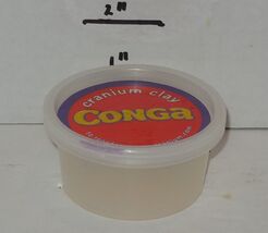 Cranium Congo Board Game Replacement Empty Clay Container Piece Part - $3.92