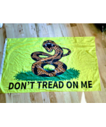 flag 3x5 DONT TRRAD ON ME LARGE RATTLESNAKE Flag Indoor/Outdoor - £6.93 GBP