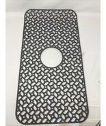 Silicone Farmhouse Sink Mat Grey 25.125&quot; x 12.9&quot; - $294.59 MXN