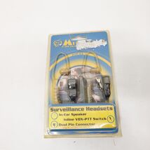 NEW Midland AVPH3 Surveillance Seurity Headsets FRS/GMRS Two-Way Radio E... - €15,43 EUR