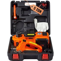 VEVOR Electric Car Jack - 5 Ton Hydraulic Lift & Impact Wrench for Heavy Duty - $147.49