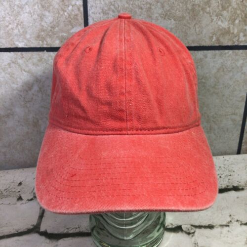 H&M Hat Size M 58cm Coral Pink Adjustable Strapback Ball Cap  - $14.84